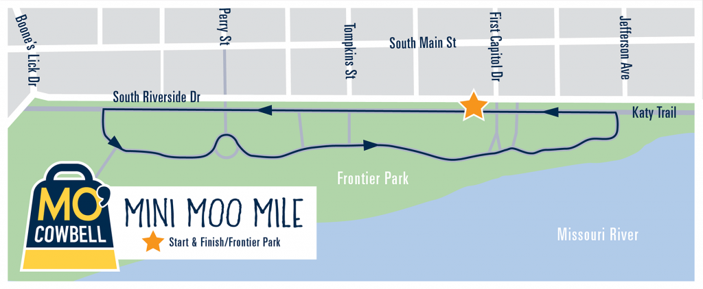 Mini MOO Run race map